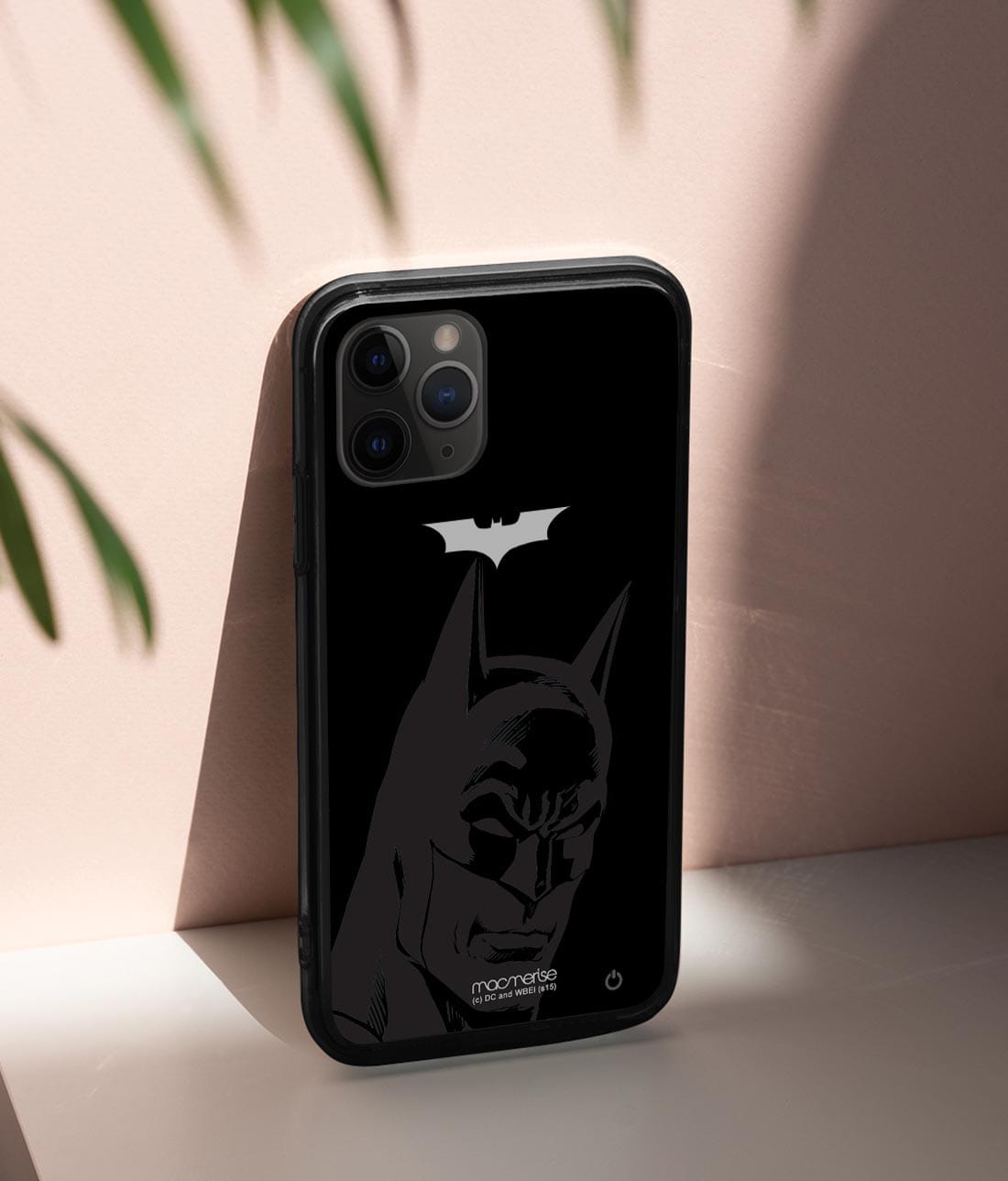 Silhouette Batman - Lumous LED Phone Case for iPhone 11 Pro