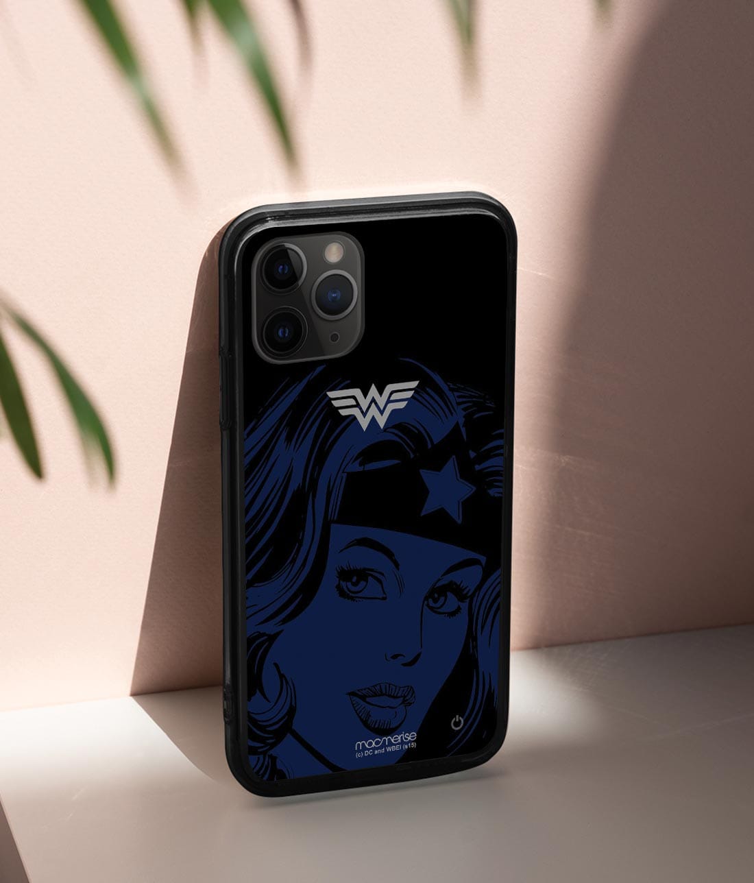 Silhouette Wonder Woman - Lumous LED Phone Case for iPhone 11 Pro