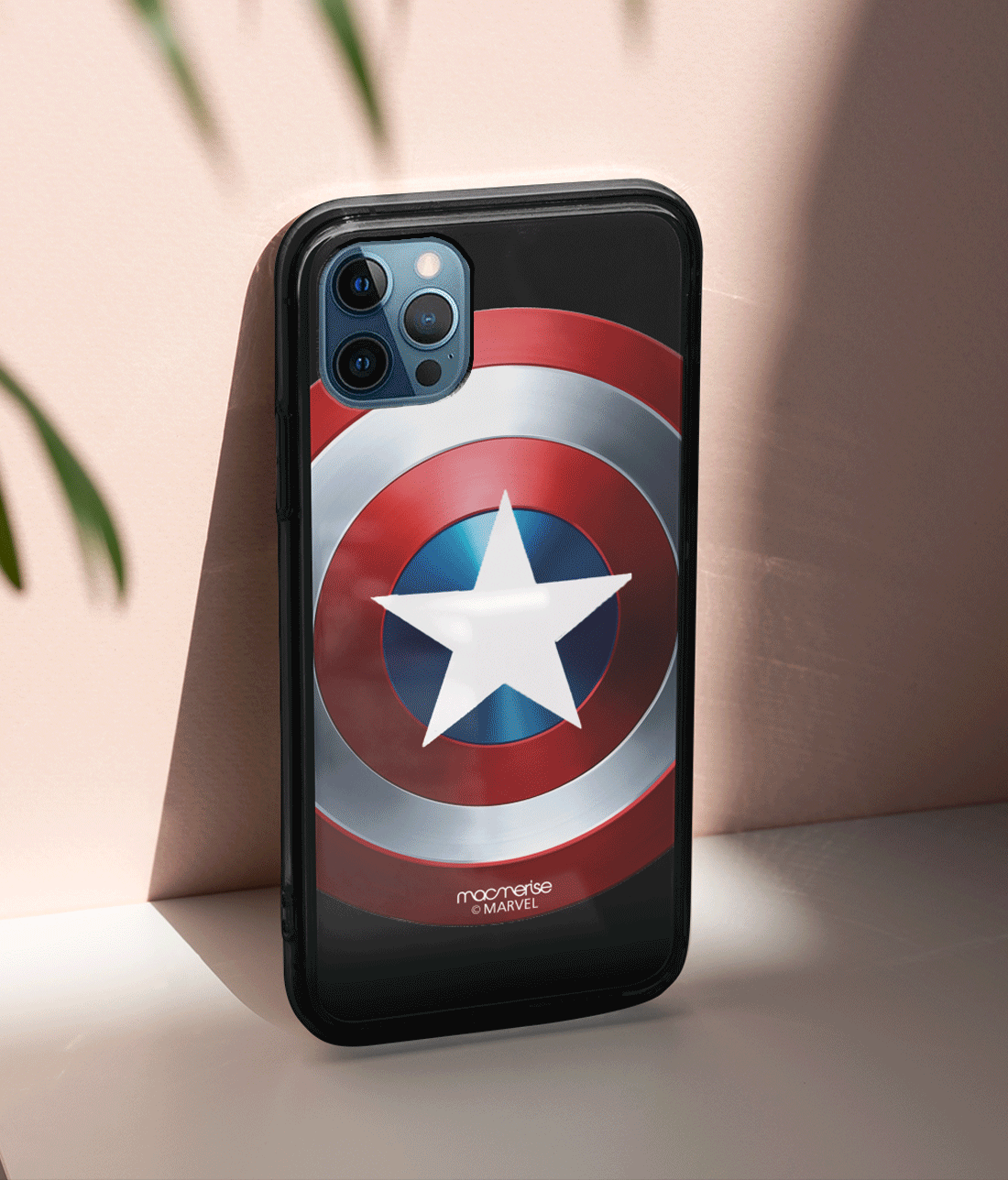 Classic Captains Shield - Lumous LED Case for iPhone 12 Pro Max
