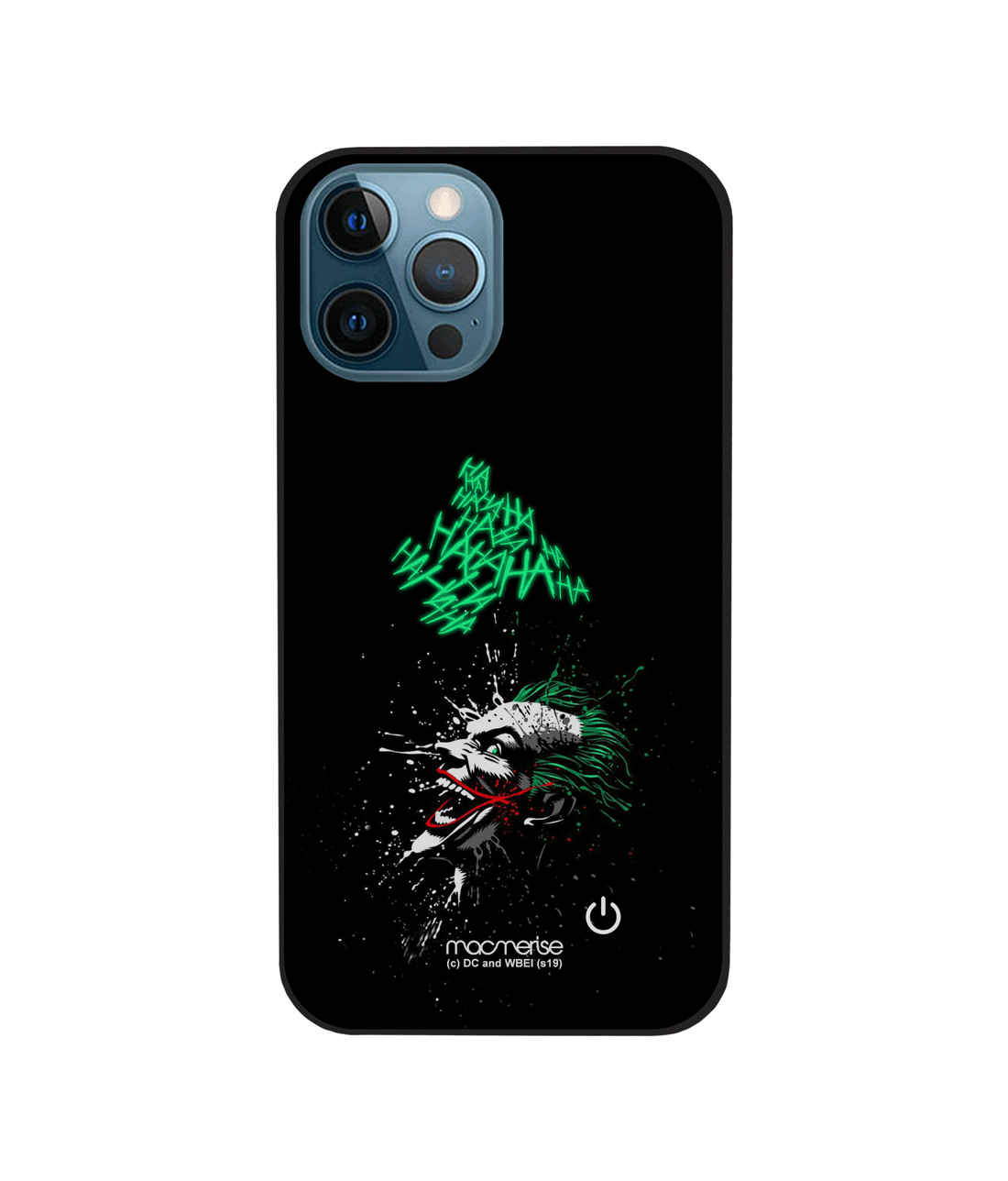 Sinister Joker Laugh - Lumous LED Case for iPhone 13 Pro Max