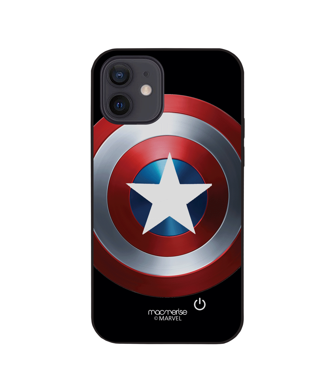 Classic Captains Shield - Lumous LED Case for iPhone 12 Pro