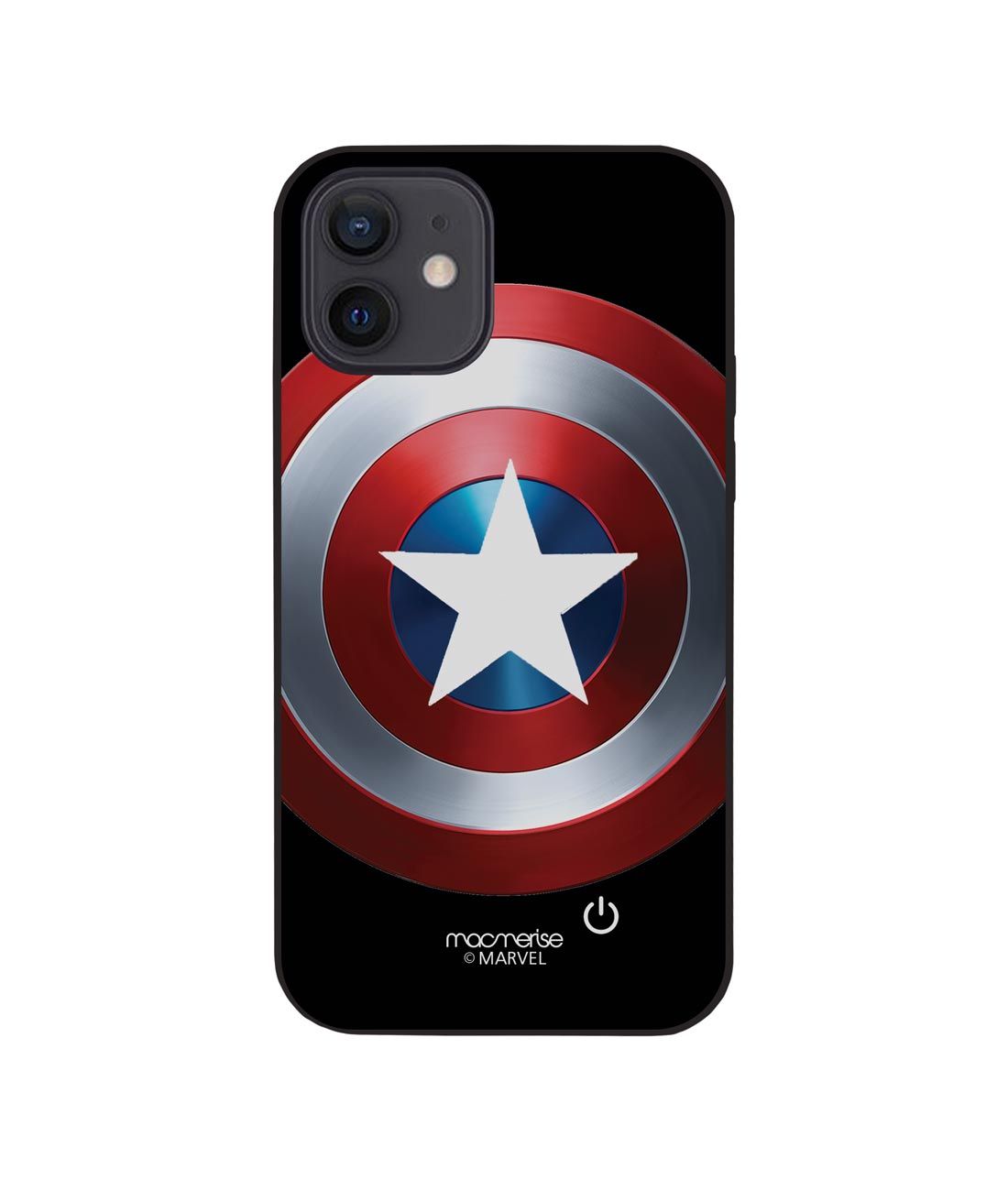 Classic Captains Shield - Lumous LED Case for iPhone 13 Pro
