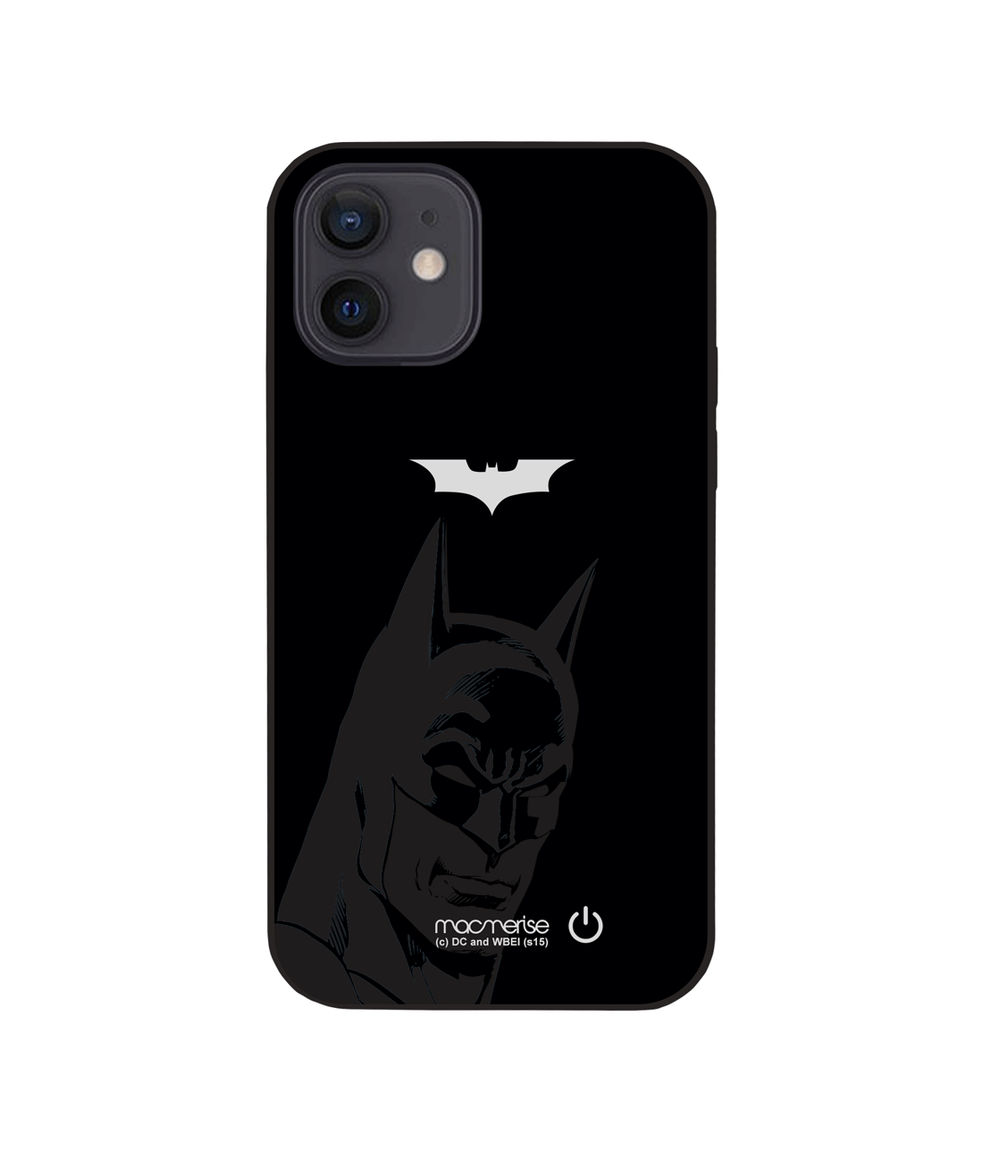 Silhouette Batman - Lumous LED Case for iPhone 13 Pro