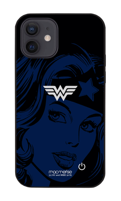 Buy Silhouette Wonder Woman - Lumous LED Case for iPhone 12 Pro Phone Cases & Covers Online