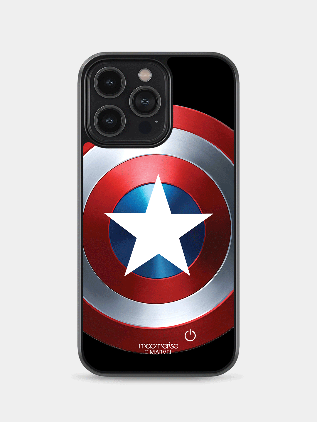 Classic Captains Shield - Lumous LED Case for iPhone 14 Pro Max