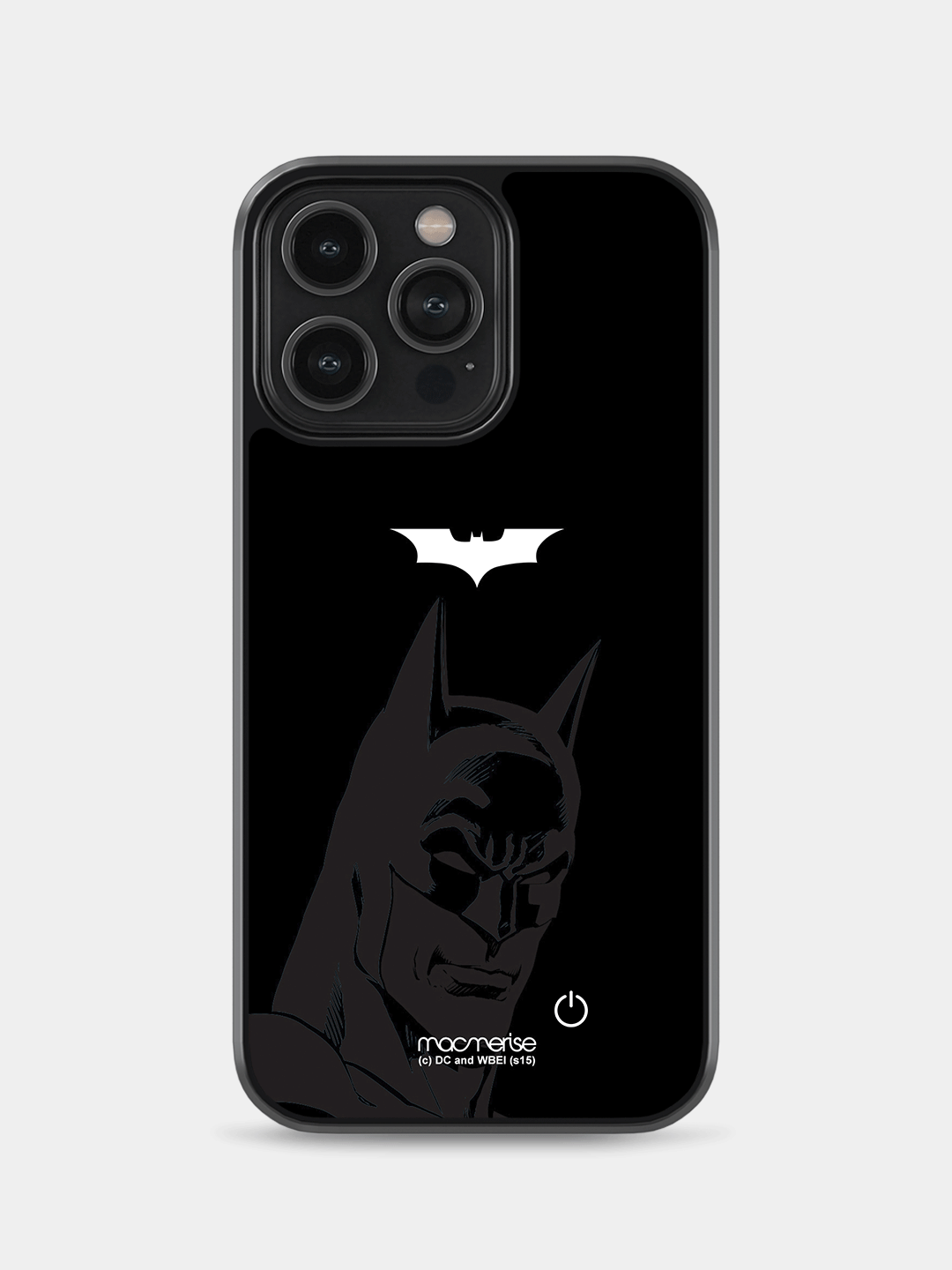 Silhouette Batman - Lumous LED Case for iPhone 14 Pro Max