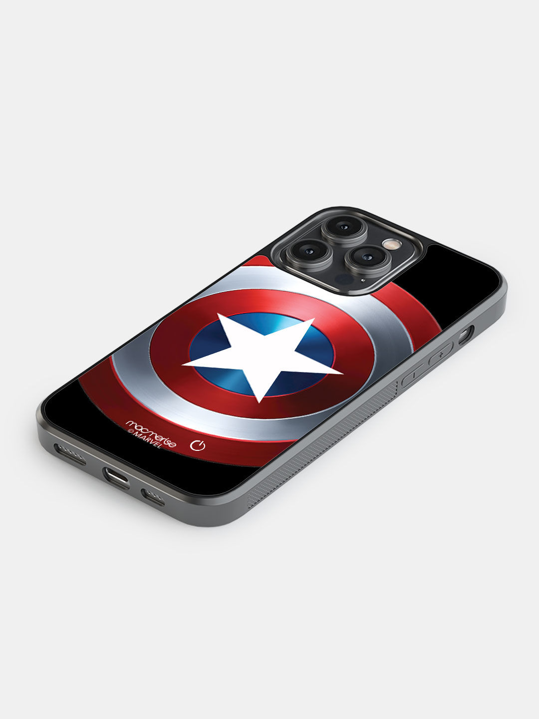 Classic Captains Shield - Lumous LED Case for iPhone 14 Pro Max