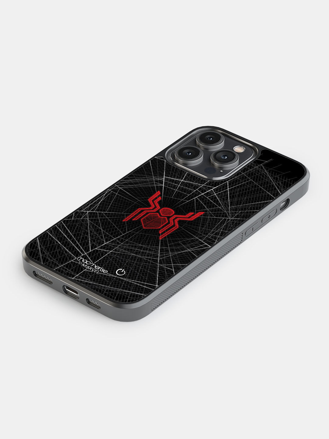Spider Webbed - Lumous LED Case for iPhone 14 Pro Max