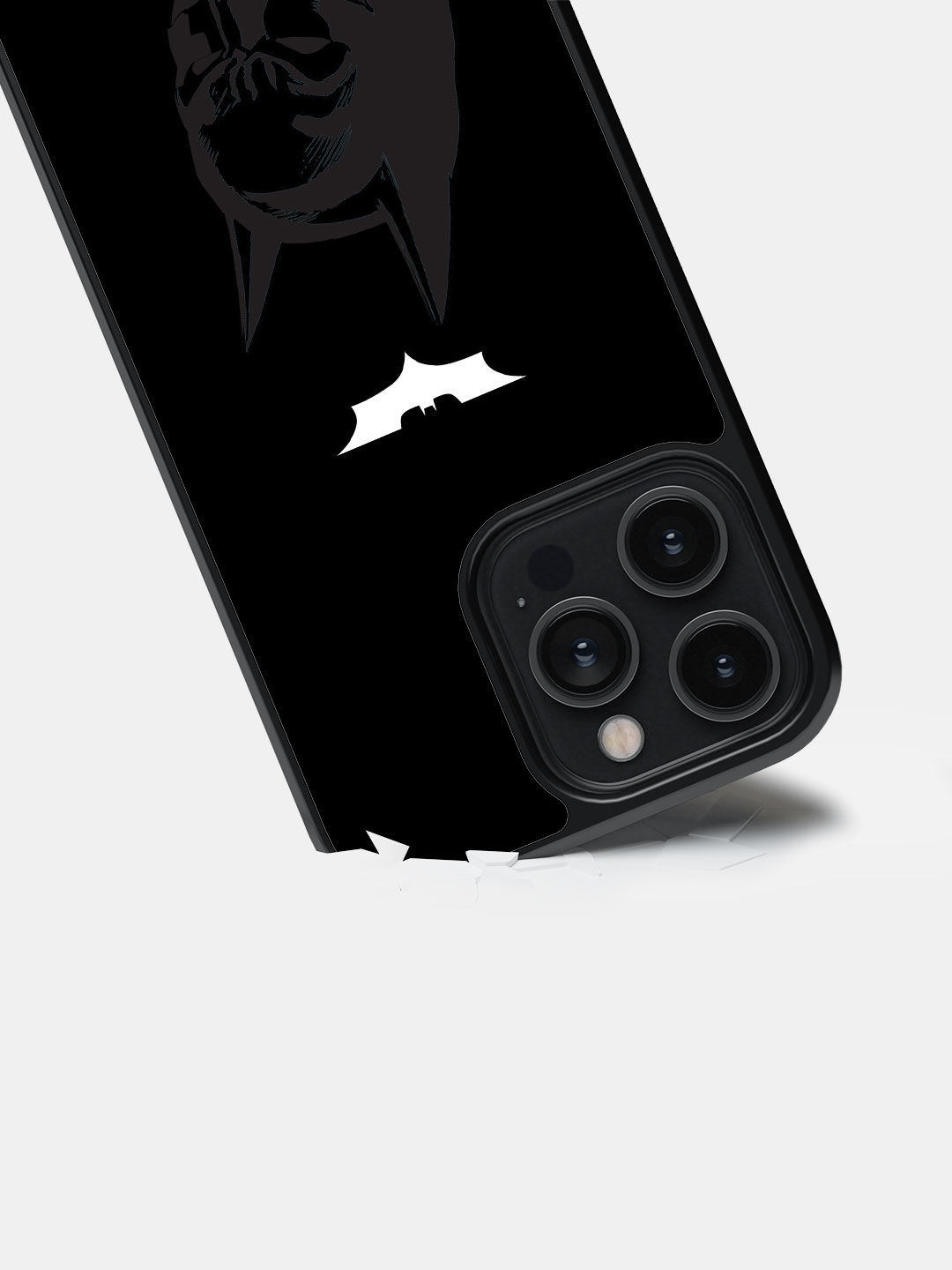 Silhouette Batman - Lumous LED Case for iPhone 14 Pro Max