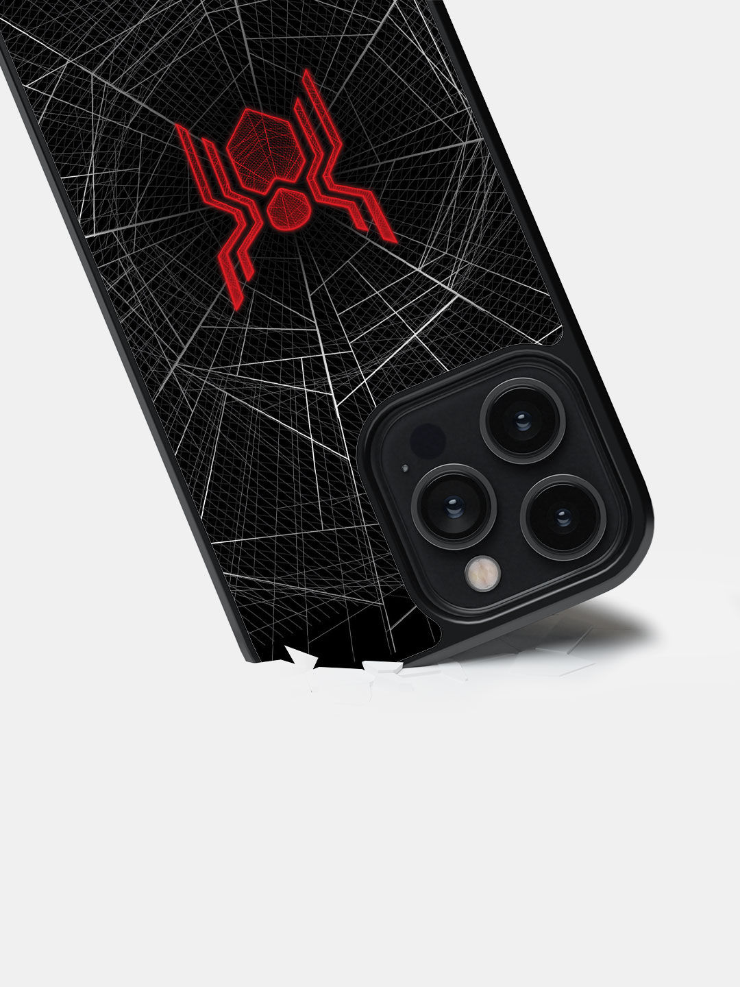 Spider Webbed - Lumous LED Case for iPhone 14 Pro Max