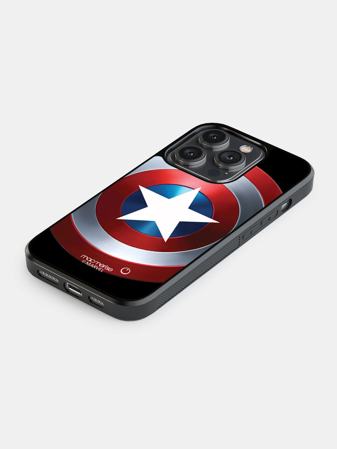 Classic Captains Shield - Lumous LED Case for iPhone 14 Pro