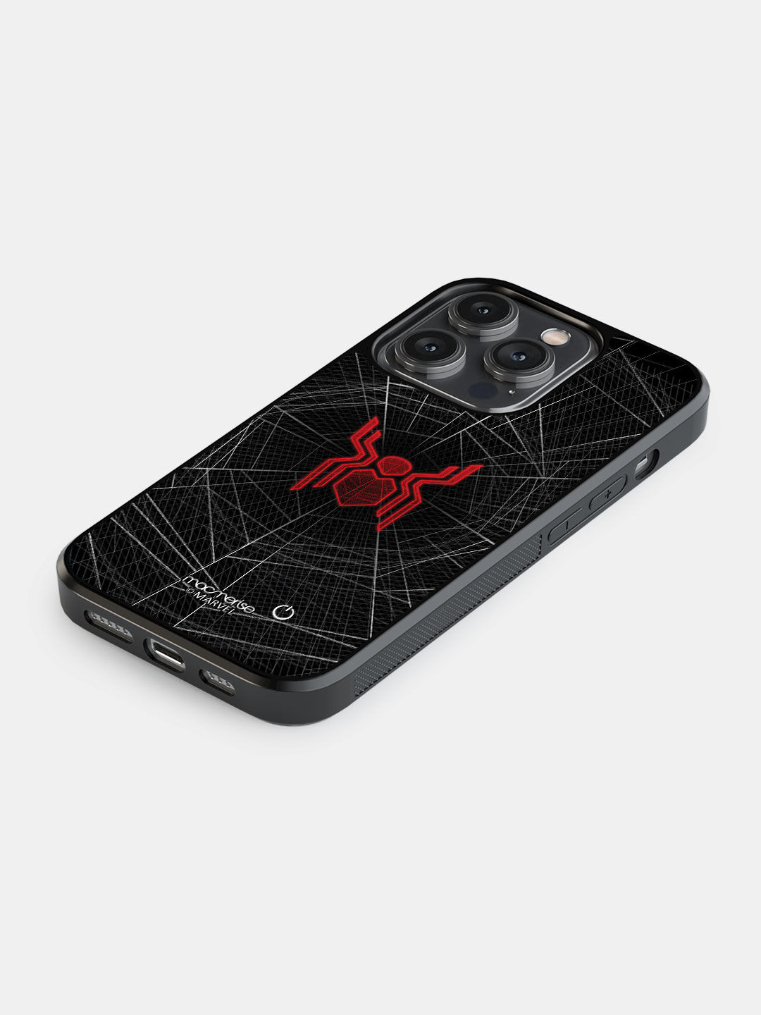 Spider Webbed - Lumous LED Case for iPhone 14 Pro