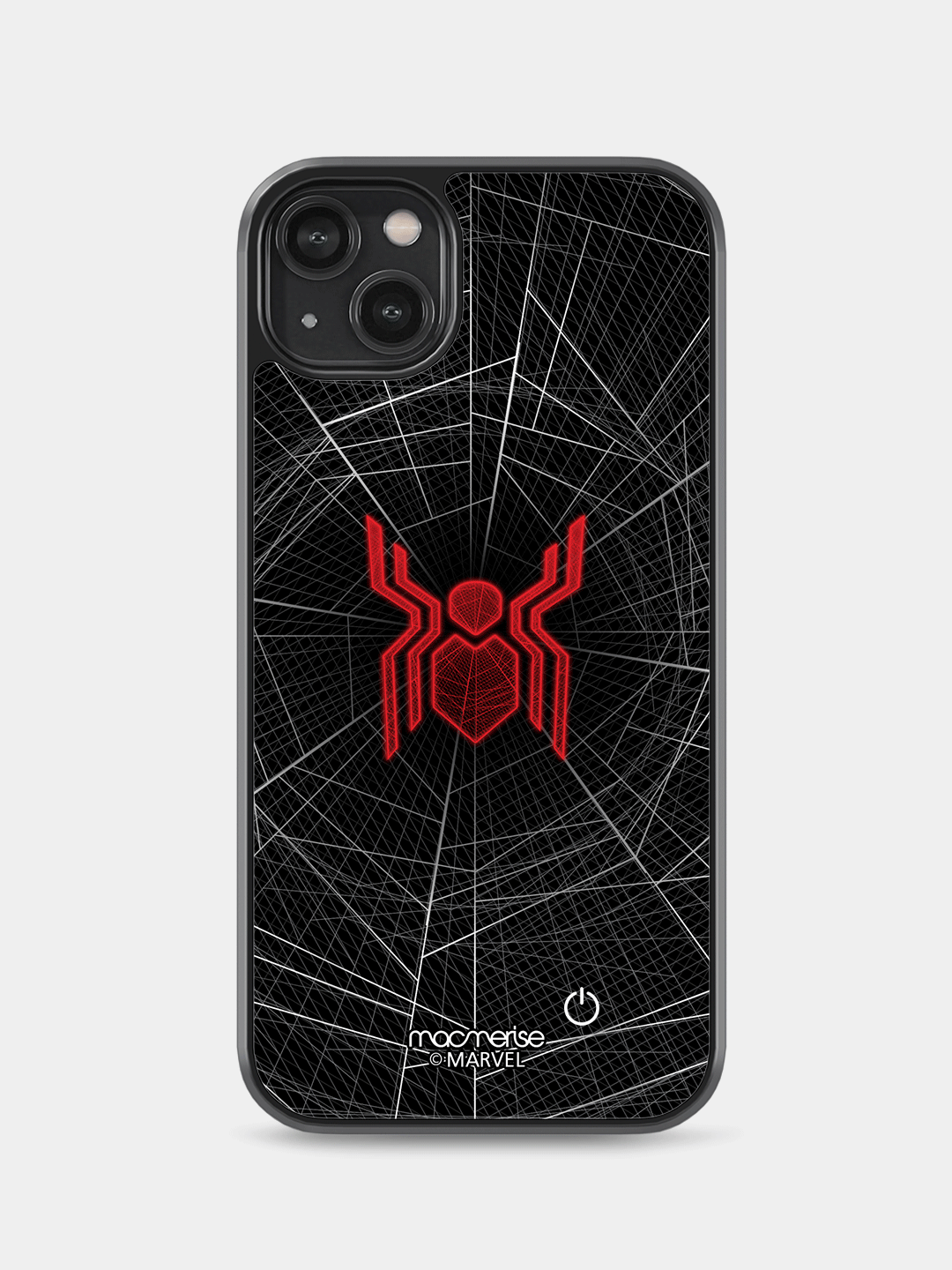 Spider Webbed - Lumous LED Case for iPhone 14 Plus