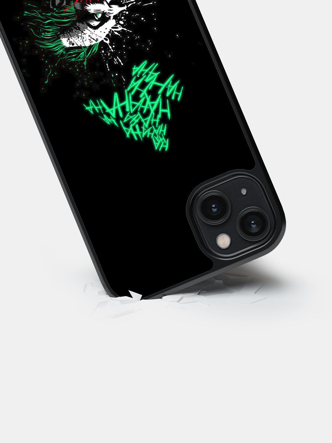 Sinister Joker Laugh - Lumous LED Case for iPhone 14 Plus