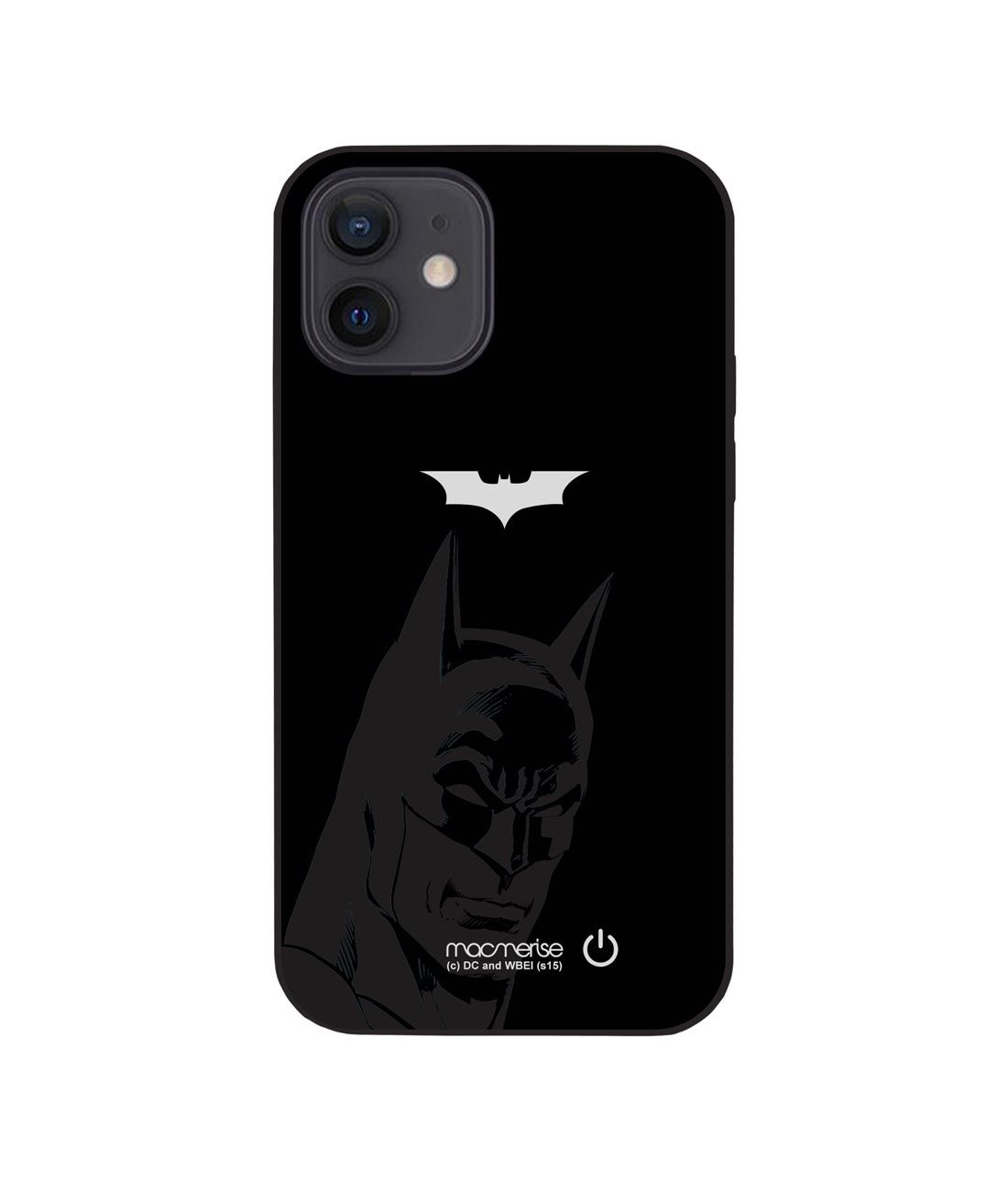 Silhouette Batman - Lumous LED Case for iPhone 12
