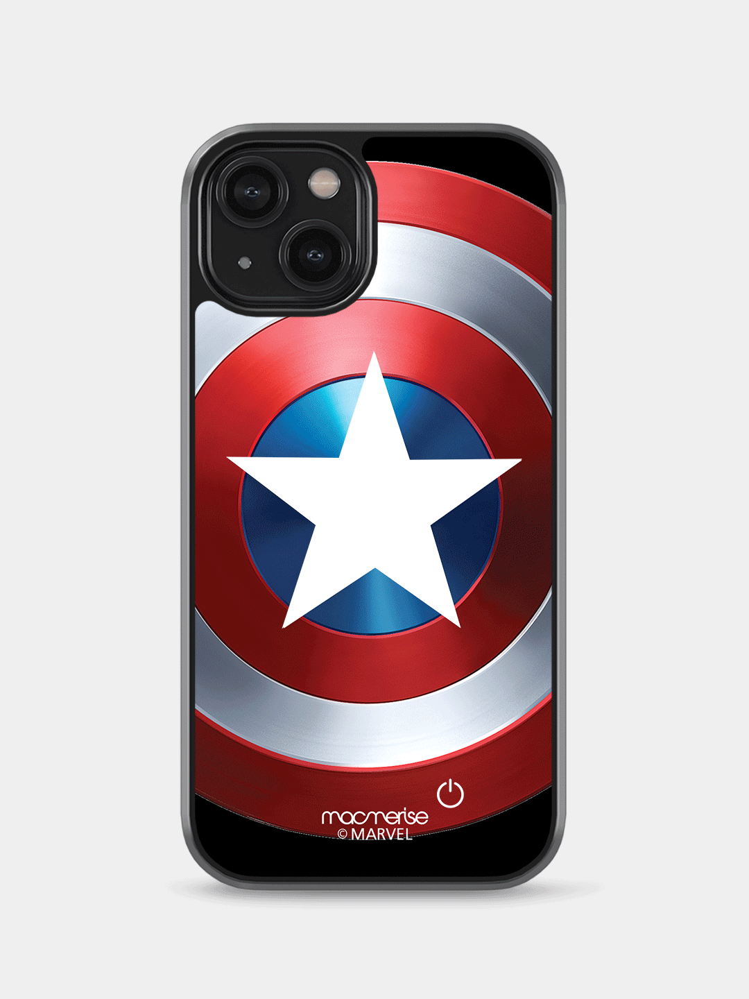 Classic Captains Shield - Lumous LED Case for iPhone 14