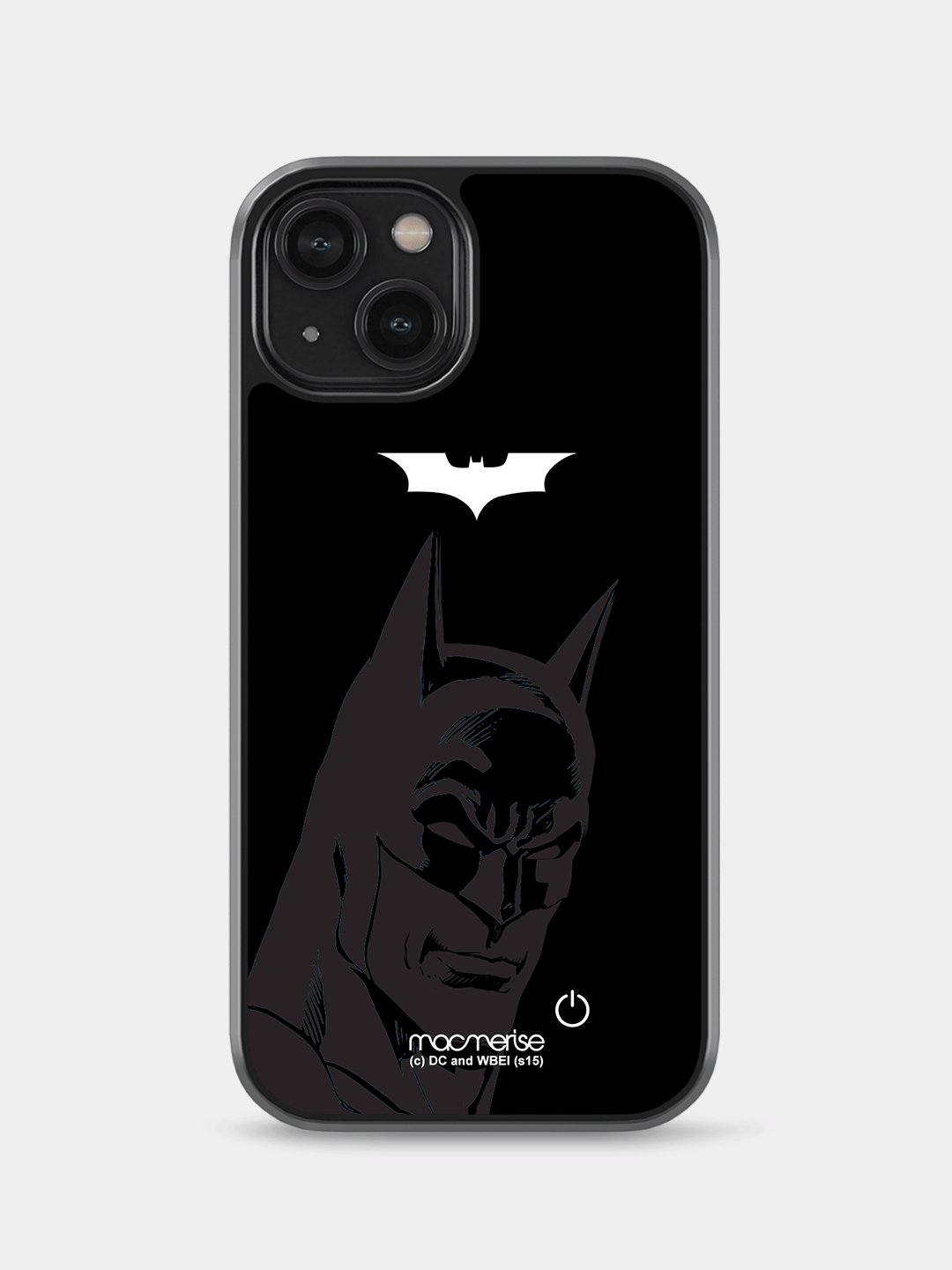 Silhouette Batman - Lumous LED Case for iPhone 14