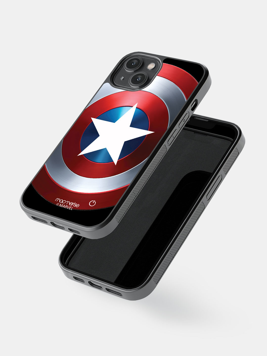 Classic Captains Shield - Lumous LED Case for iPhone 14