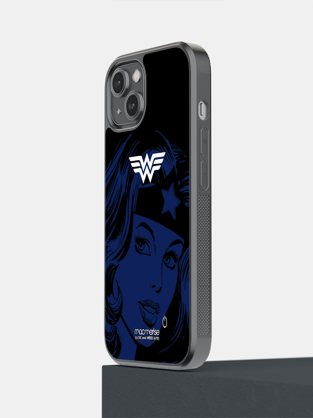 Silhouette Wonder Woman - Lumous LED Case for iPhone 14