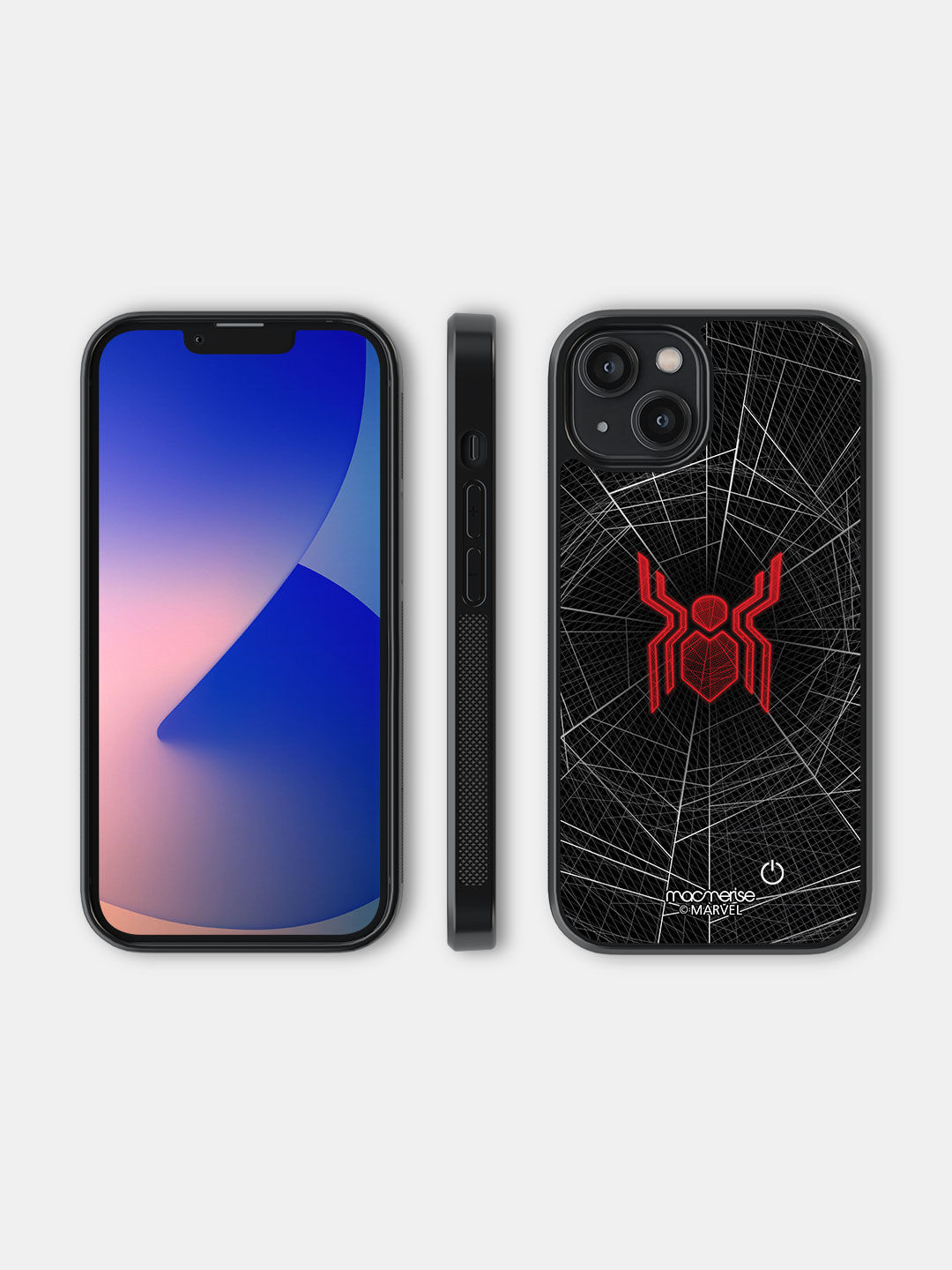 Spider Webbed - Lumous LED Case for iPhone 14