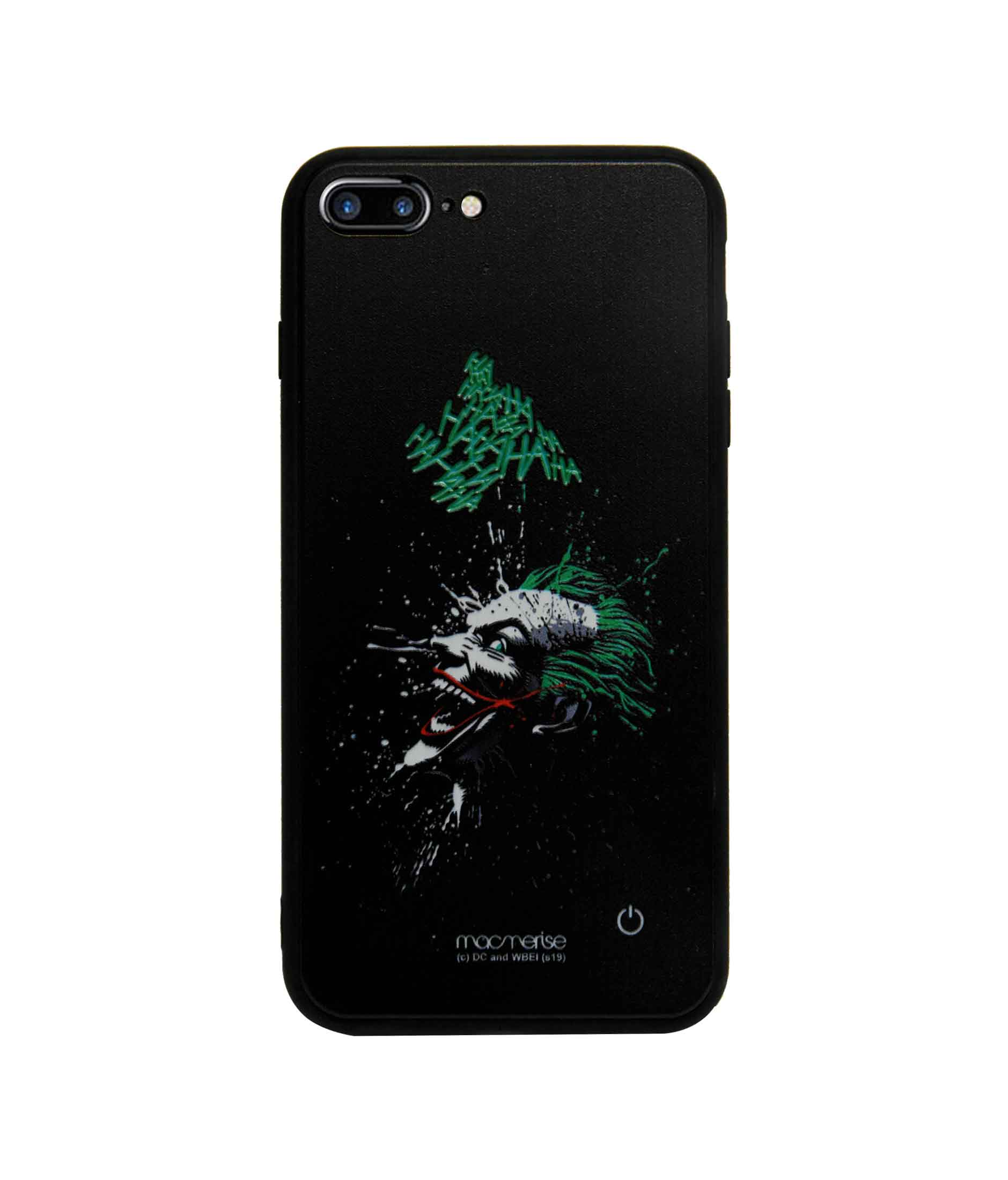 Sinister Joker Laugh - Lumous LED Phone Case for iPhone 7 Plus