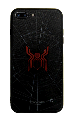 Buy Spider Webbed - Lumous LED Phone Case for iPhone 7 Plus Phone Cases & Covers Online