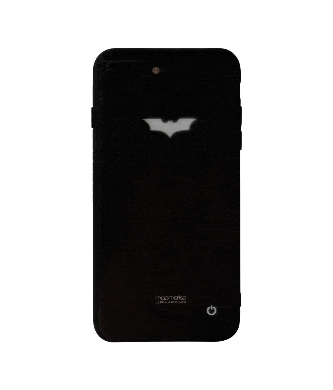 Silhouette Batman - Lumous LED Phone Case for iPhone 8 Plus