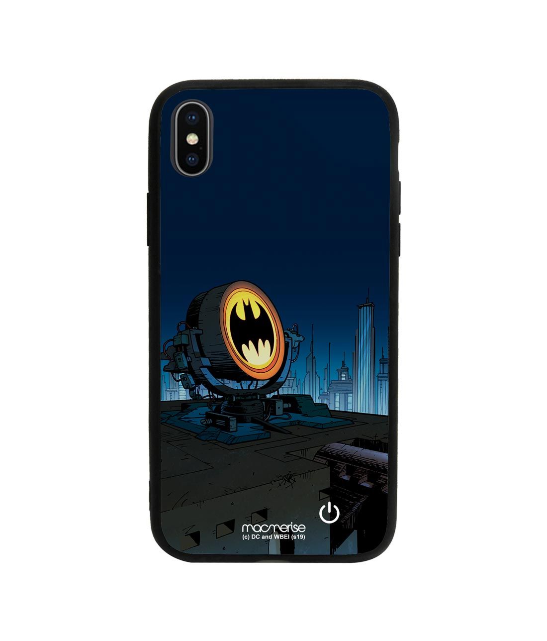 Light up Bat - Lumous LED Phone Case for iPhone X