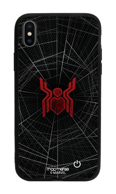Buy Spider Webbed - Lumous LED Phone Case for iPhone X Phone Cases & Covers Online