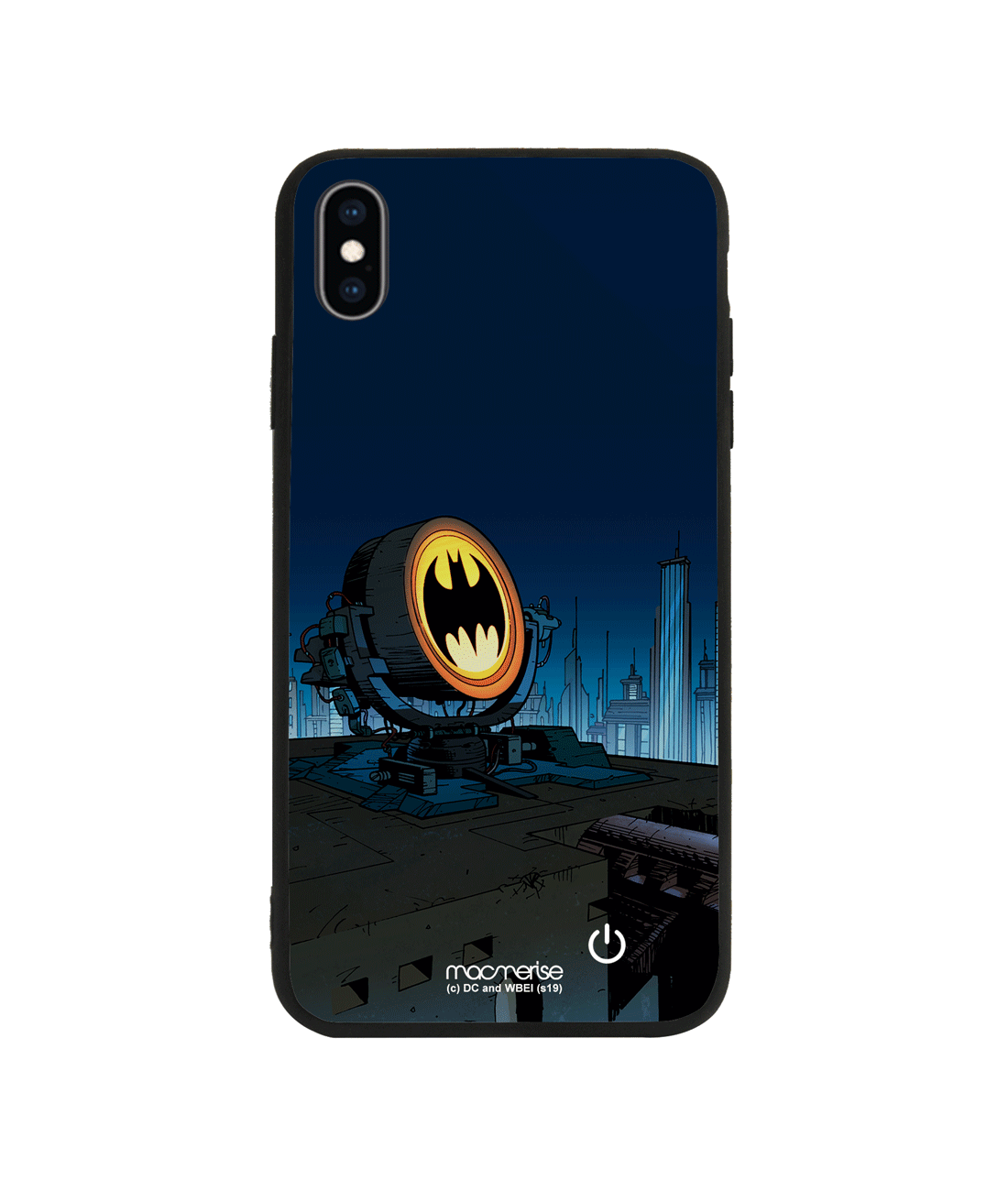 Light up Bat - Lumous LED Phone Case for iPhone XS Max