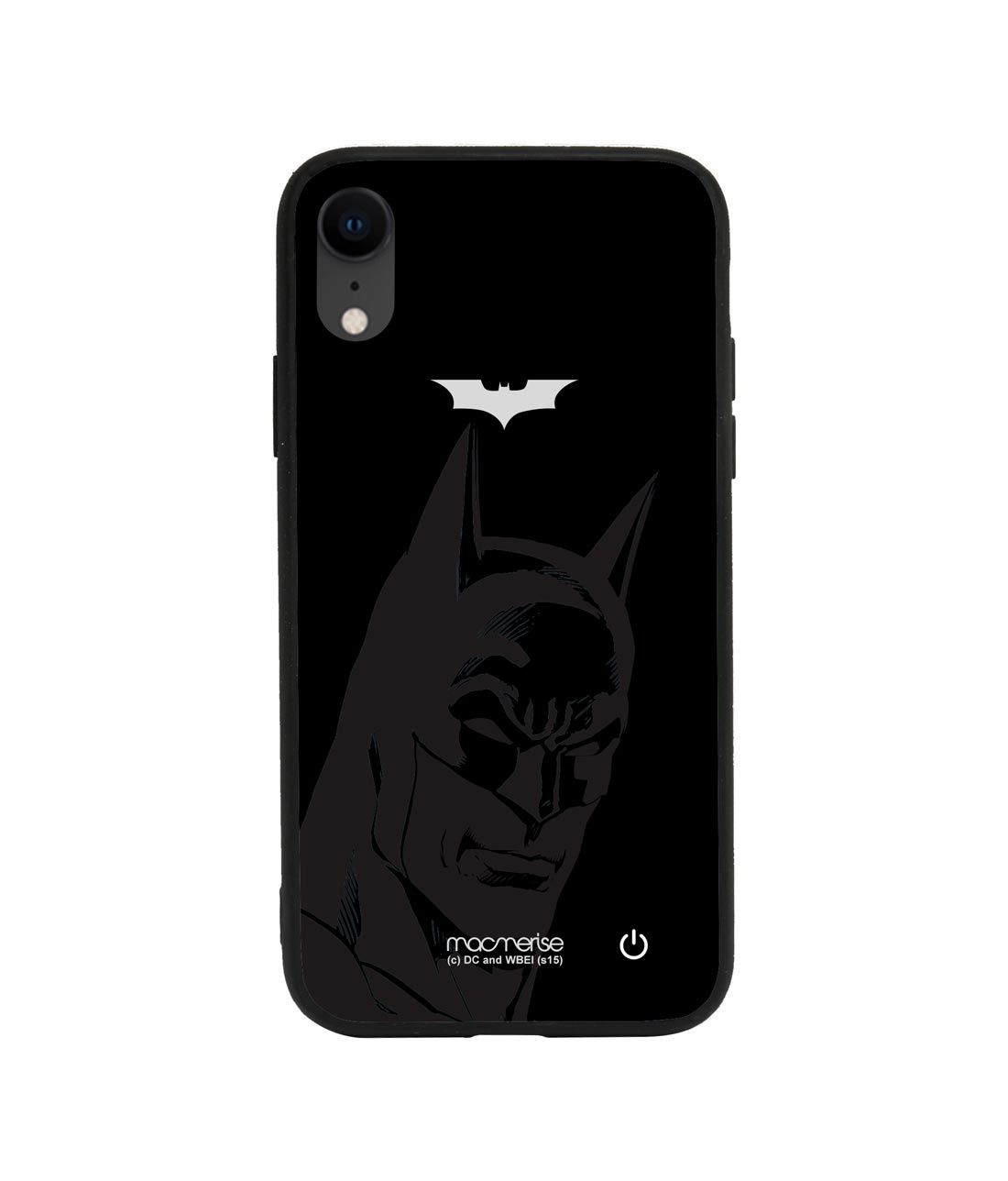 Silhouette Batman - Lumous LED Phone Case for iPhone XR
