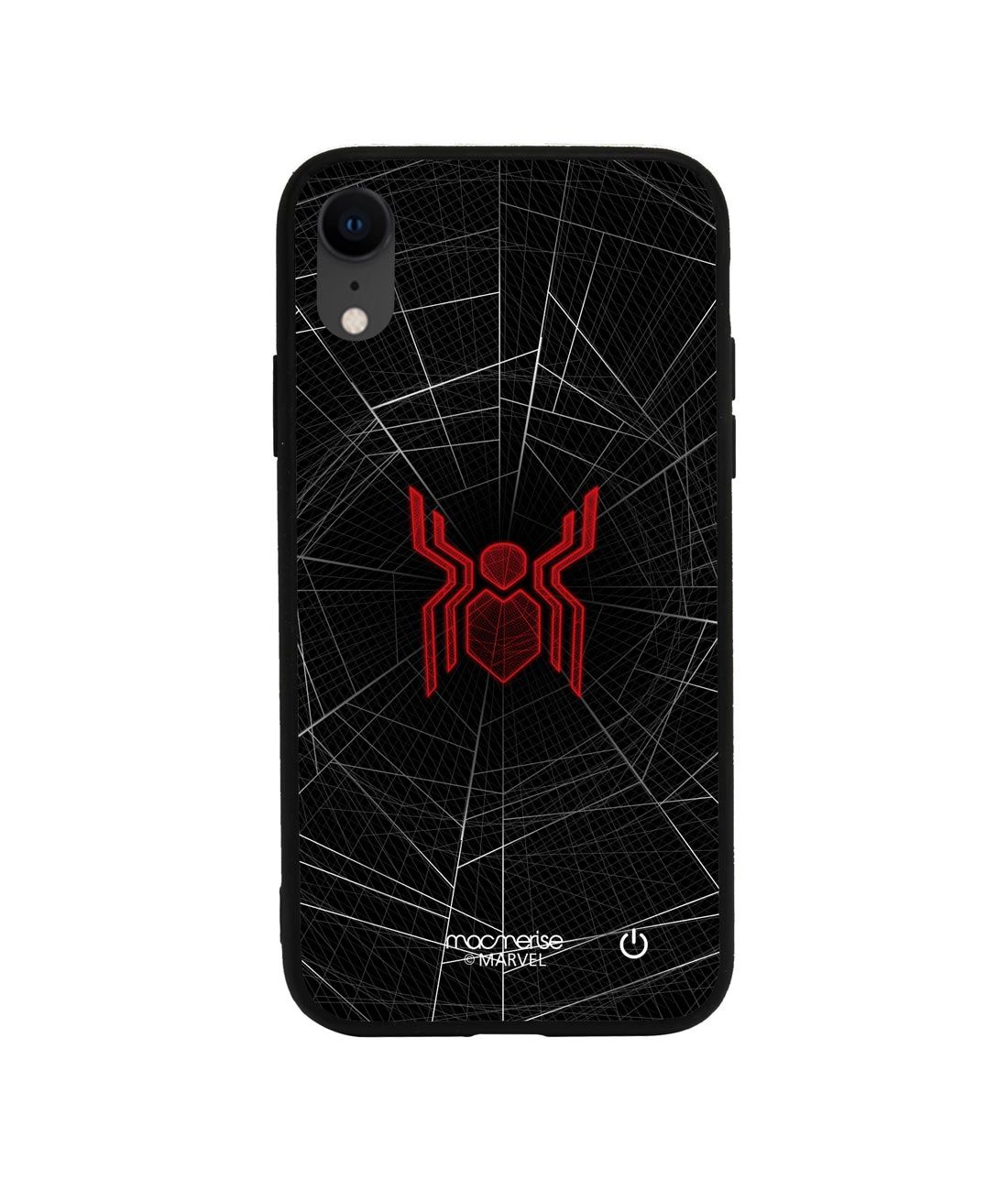 Spider Webbed - Lumous LED Phone Case for iPhone XR