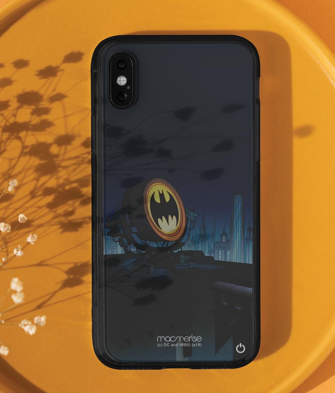 Light up Bat - Lumous LED Phone Case for iPhone XS