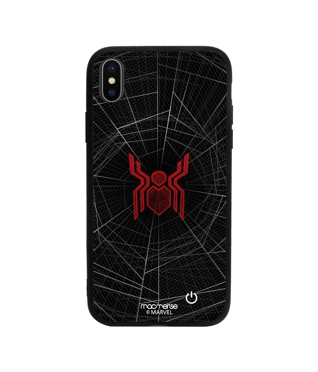 Spider Webbed - Lumous LED Phone Case for iPhone XS