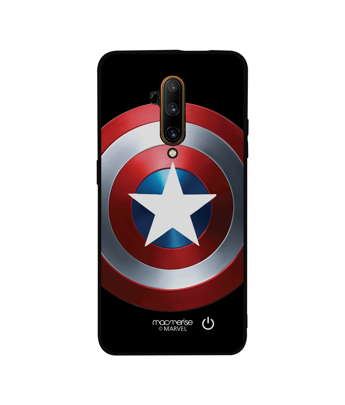 Classic Captains Shield - Lumous LED Phone Case for OnePlus 7T Pro