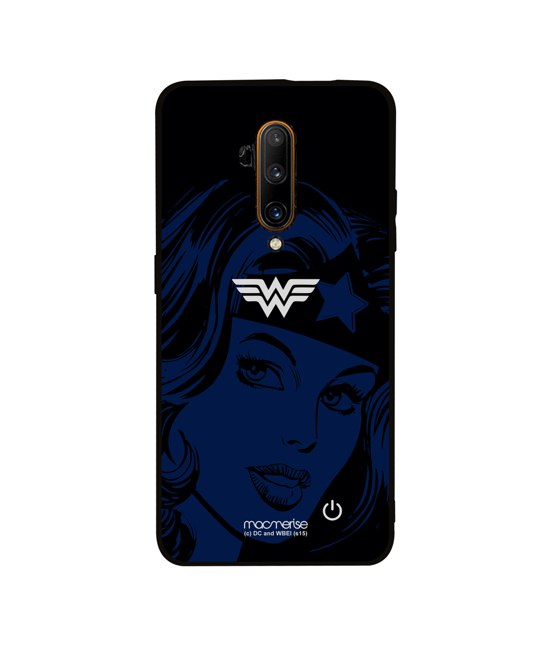 Silhouette Wonder Woman - Lumous LED Phone Case for OnePlus 7T Pro