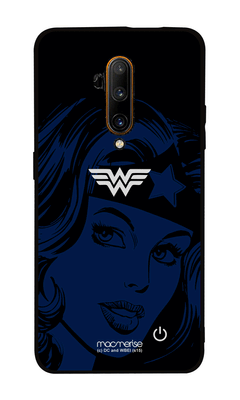 Buy Silhouette Wonder Woman - Lumous LED Phone Case for OnePlus 7T Pro Phone Cases & Covers Online