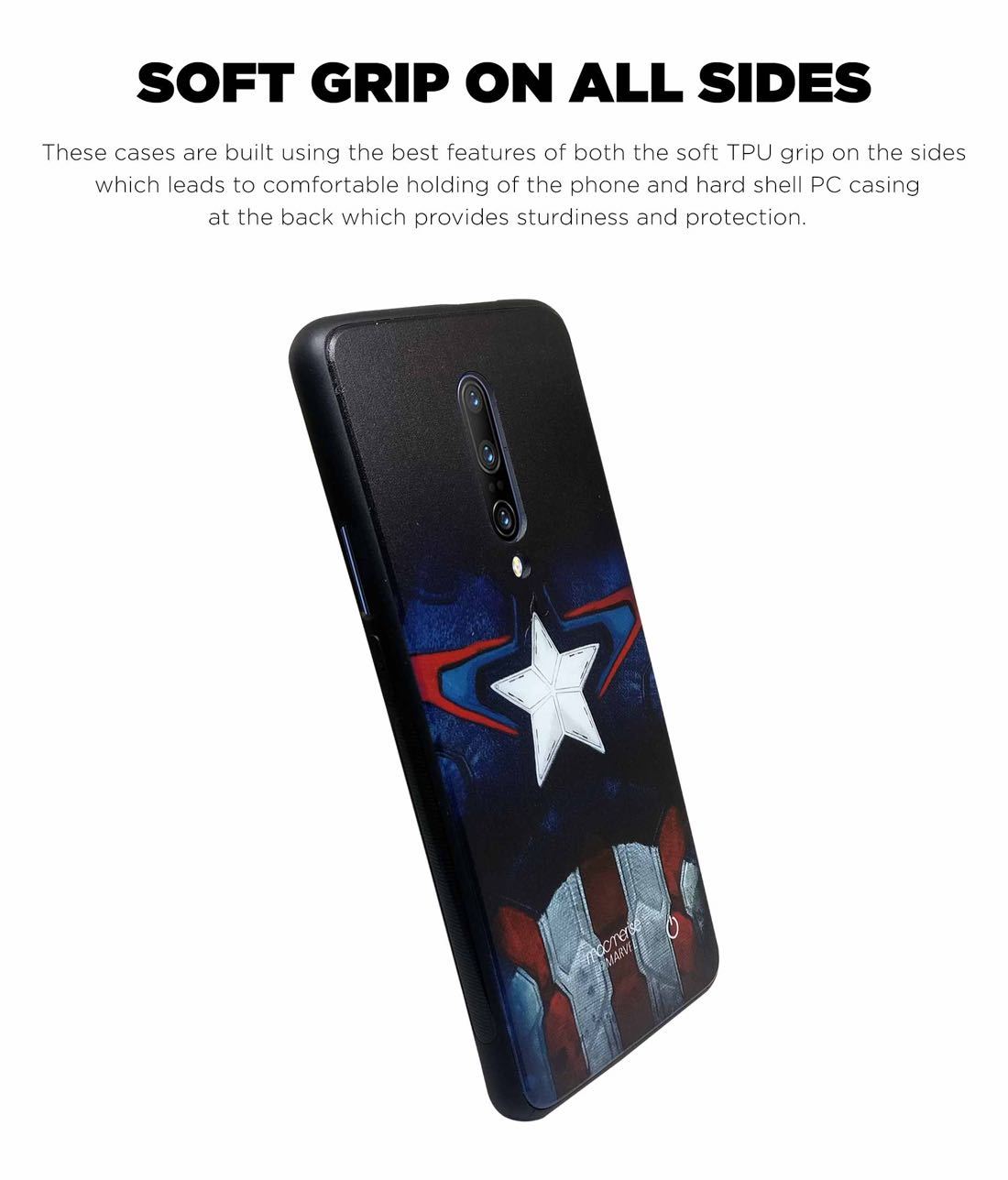 Cap Am Suit - Lumous LED Phone Case for OnePlus 7 Pro