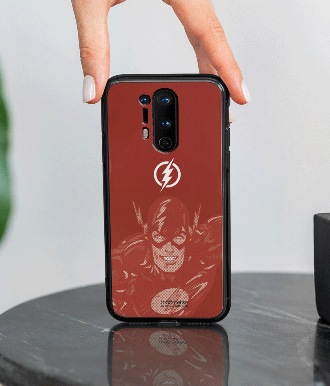 Fierce Flash Attack - Lumous LED Phone Case for OnePlus 8 Pro