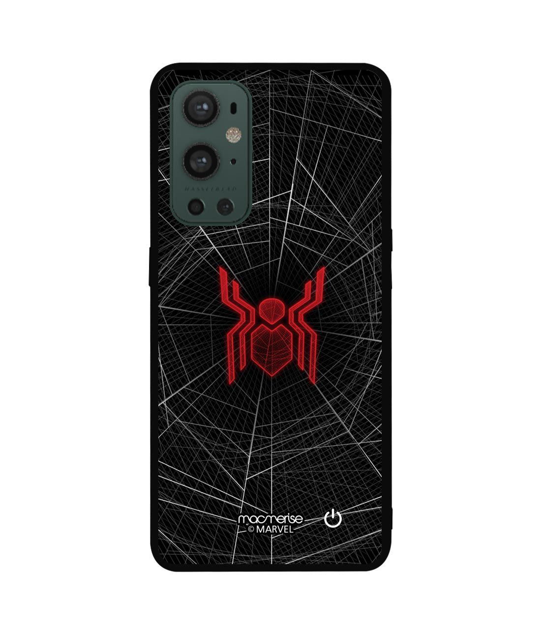 Spider Webbed - Lumous LED Case for OnePlus 9 Pro