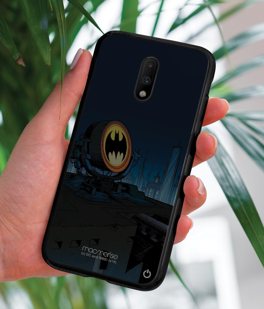 Light up Bat - Lumous LED Phone Case for OnePlus 7