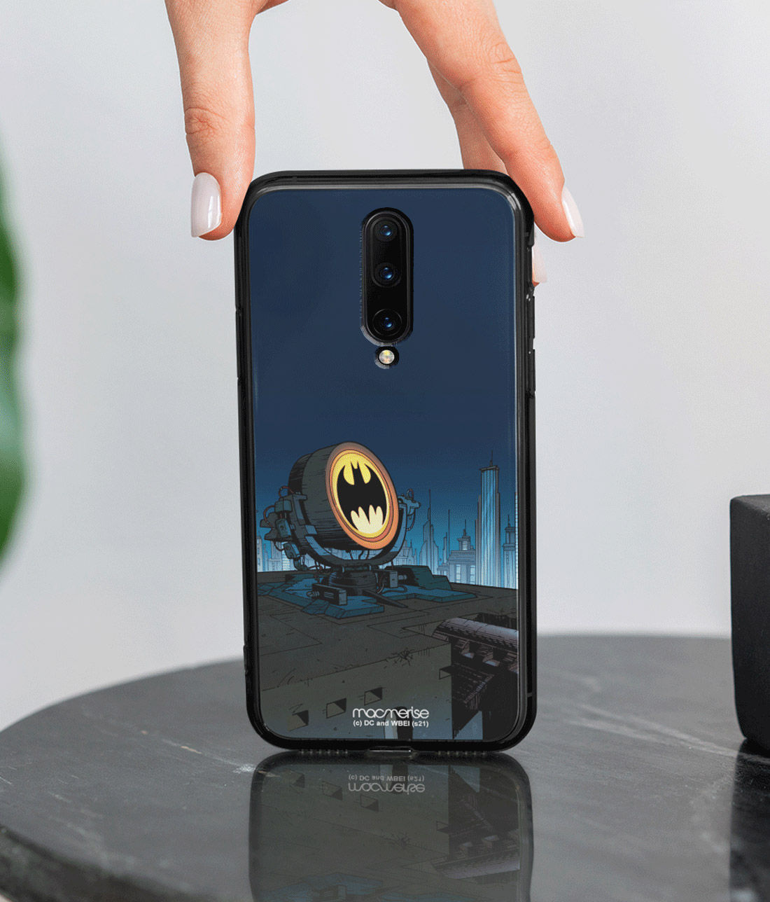 Light up Bat - Lumous LED Phone Case for OnePlus 8
