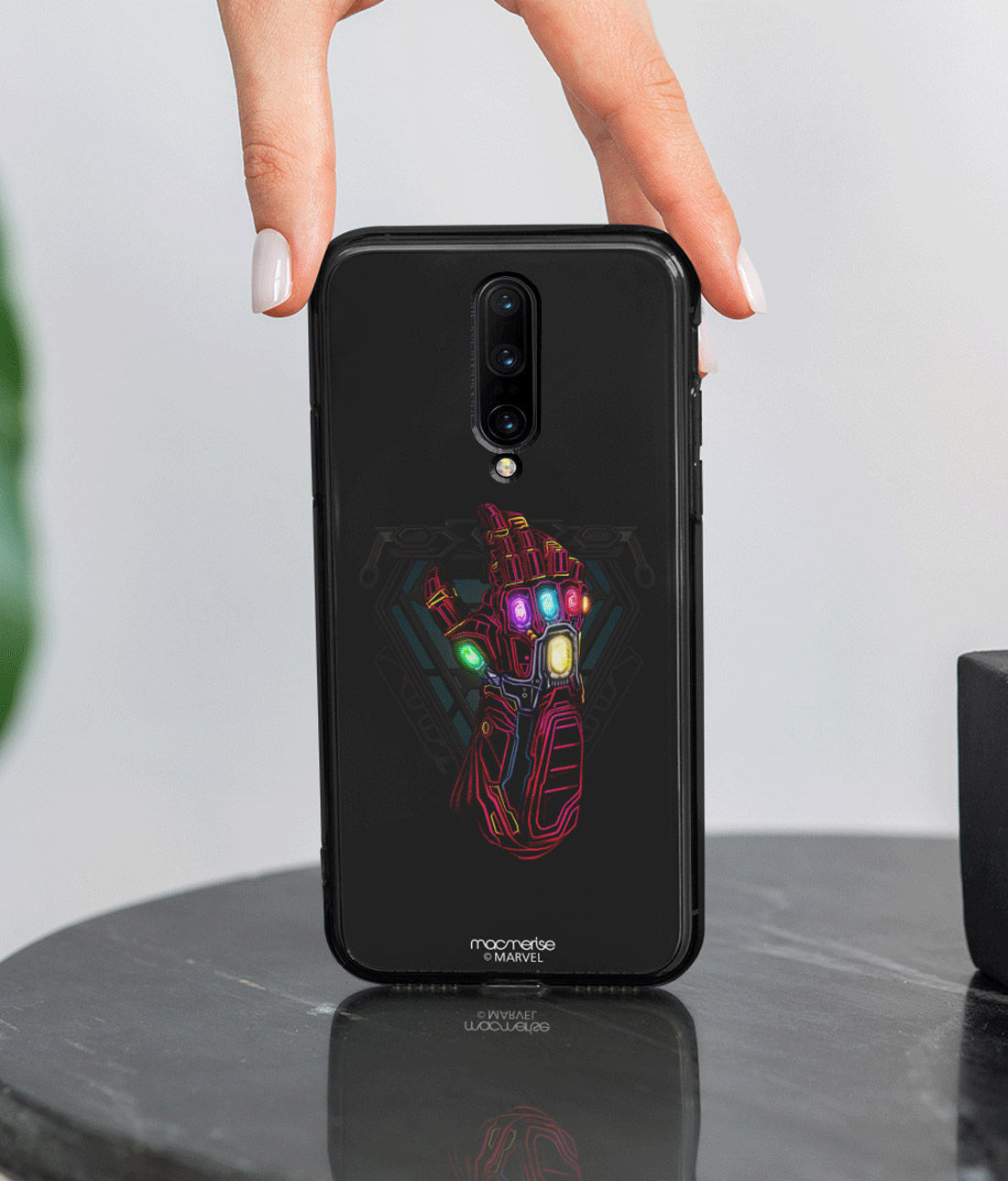 Nano Gauntlet - Lumous LED Phone Case for OnePlus 8