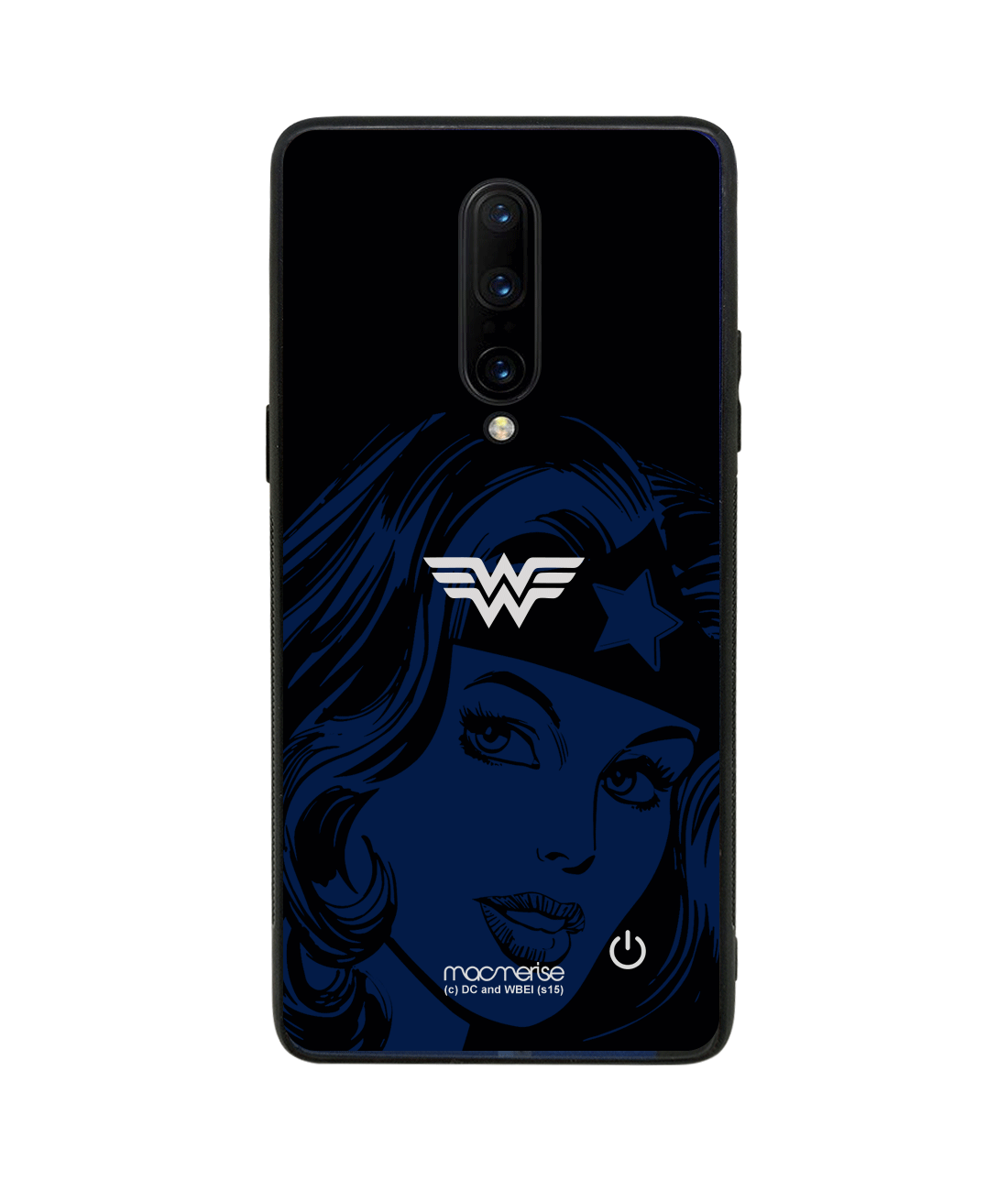 Silhouette Wonder Woman - Lumous LED Phone Case for OnePlus 8