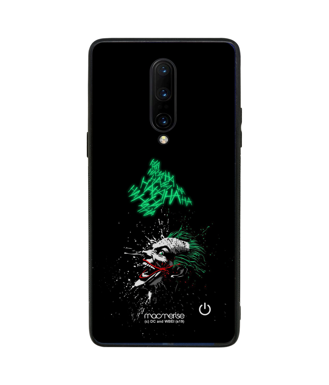 Sinister Joker Laugh - Lumous LED Phone Case for OnePlus 8