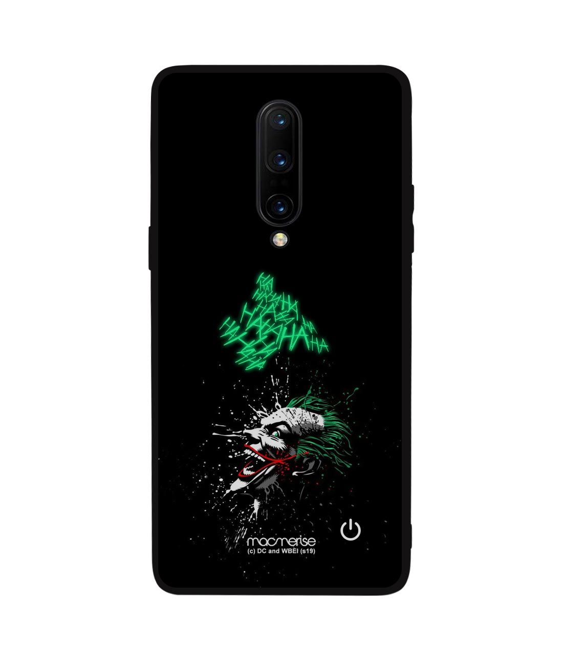 Sinister Joker Laugh - Lumous LED Phone Case for OnePlus 8