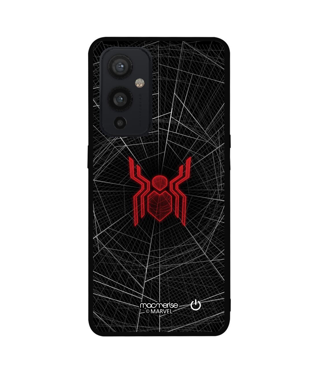 Spider Webbed - Lumous LED Case for OnePlus 9