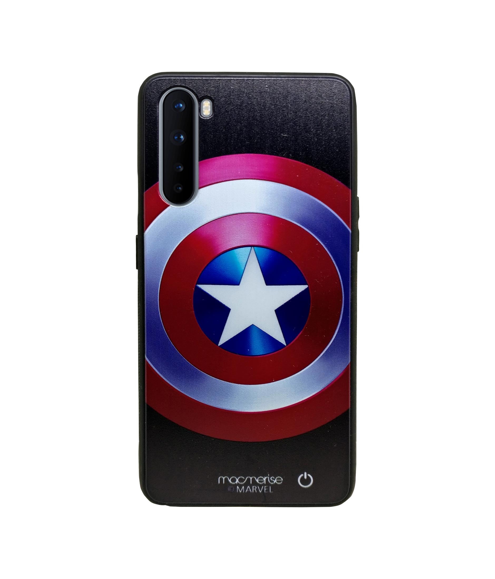 Classic Captains Shield - Lumous LED Phone Case for OnePlus Nord