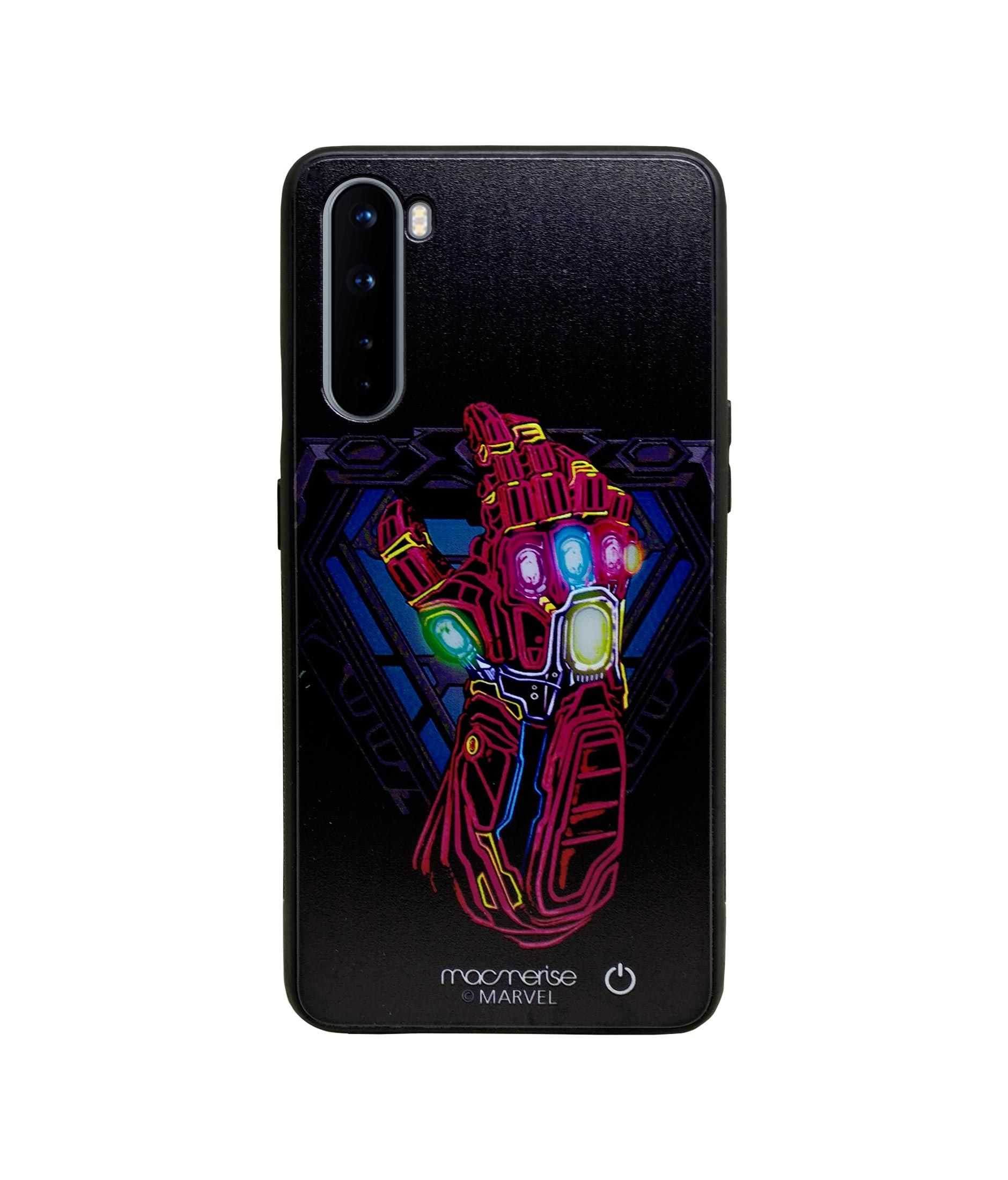 Nano Gauntlet - Lumous LED Phone Case for OnePlus Nord