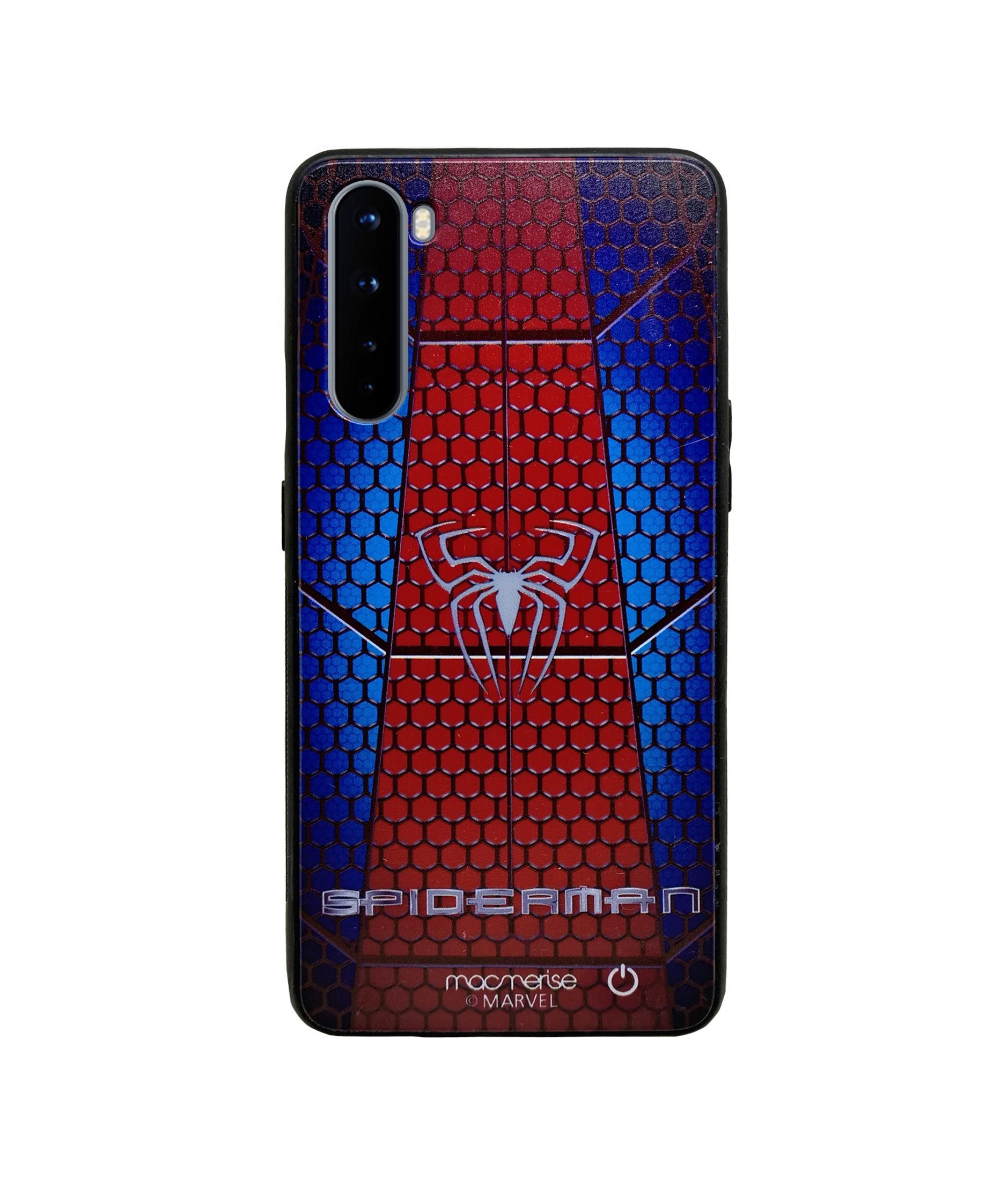 Spider Web Suit - Lumous LED Phone Case for OnePlus Nord